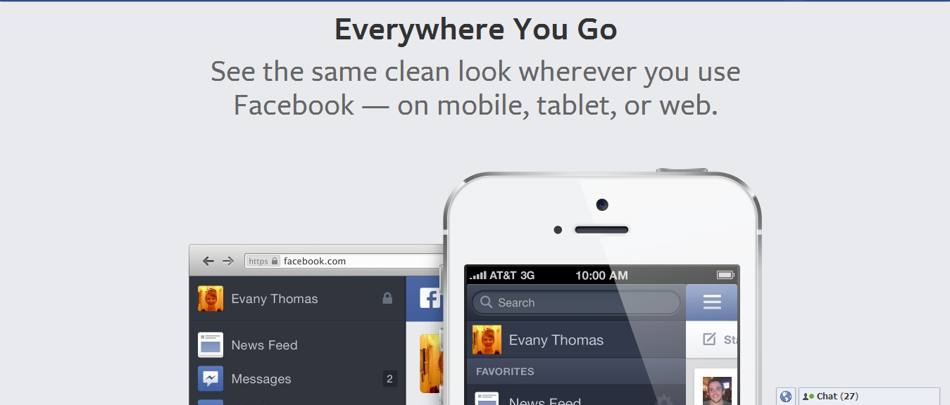 Facebook Redesigns Newsfeed Inspired By Mobile Technesstivity