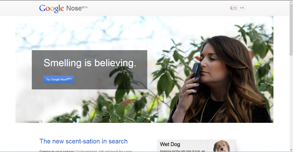 Google Nose BETA