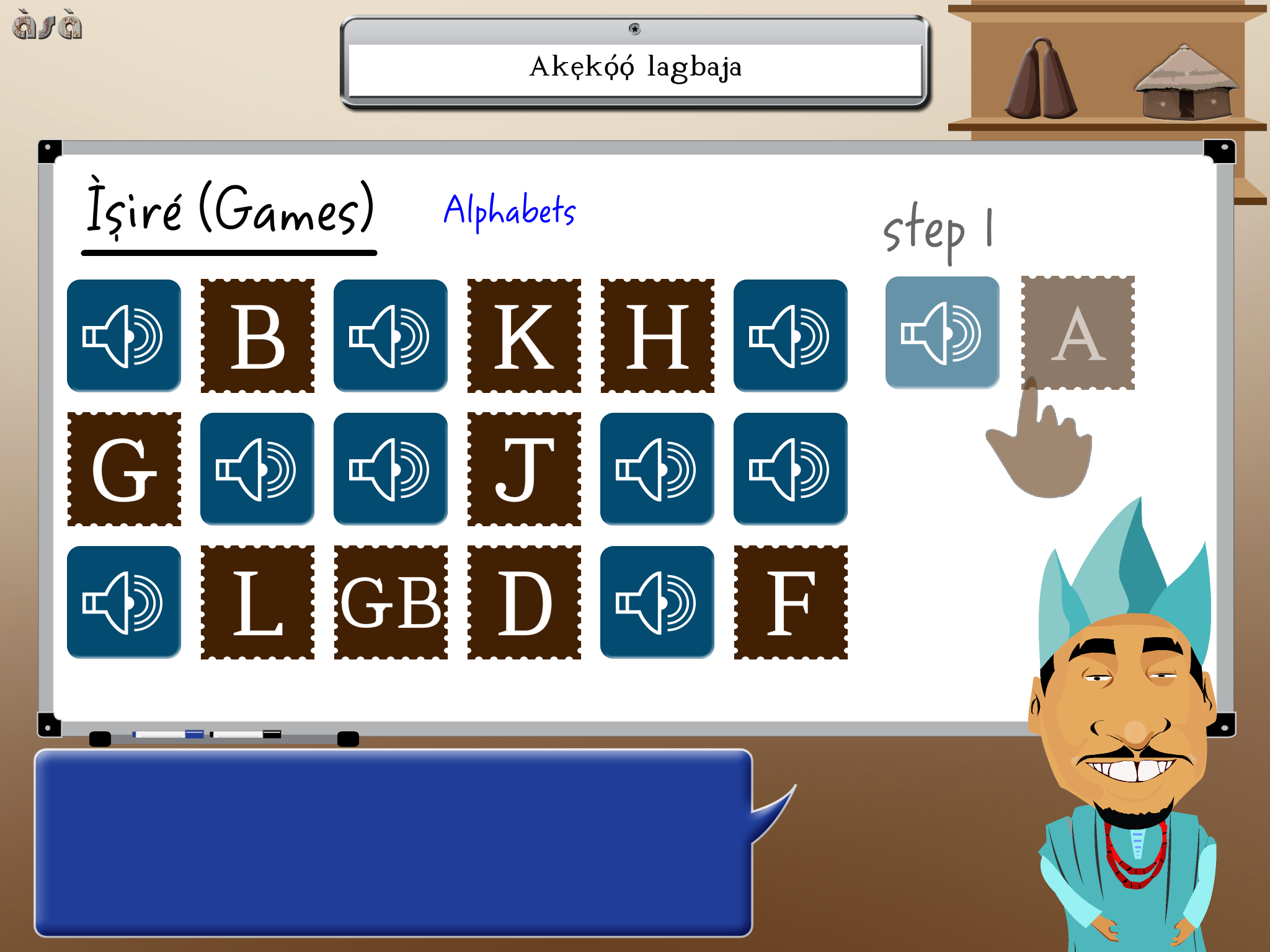 Alphabets GameScreen
