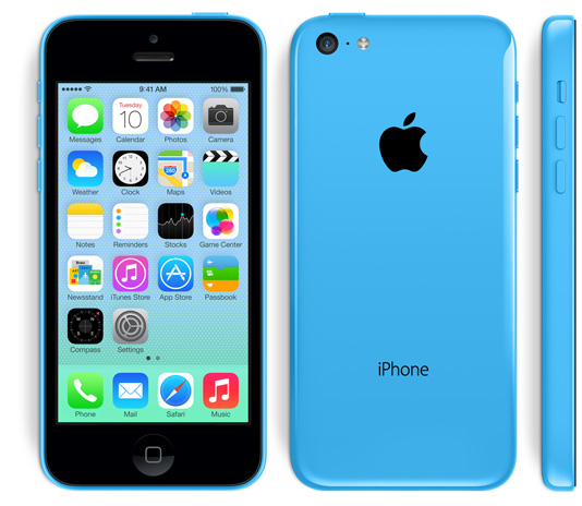 Blue iPhone 5C
