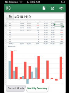 Office for iOS Excel